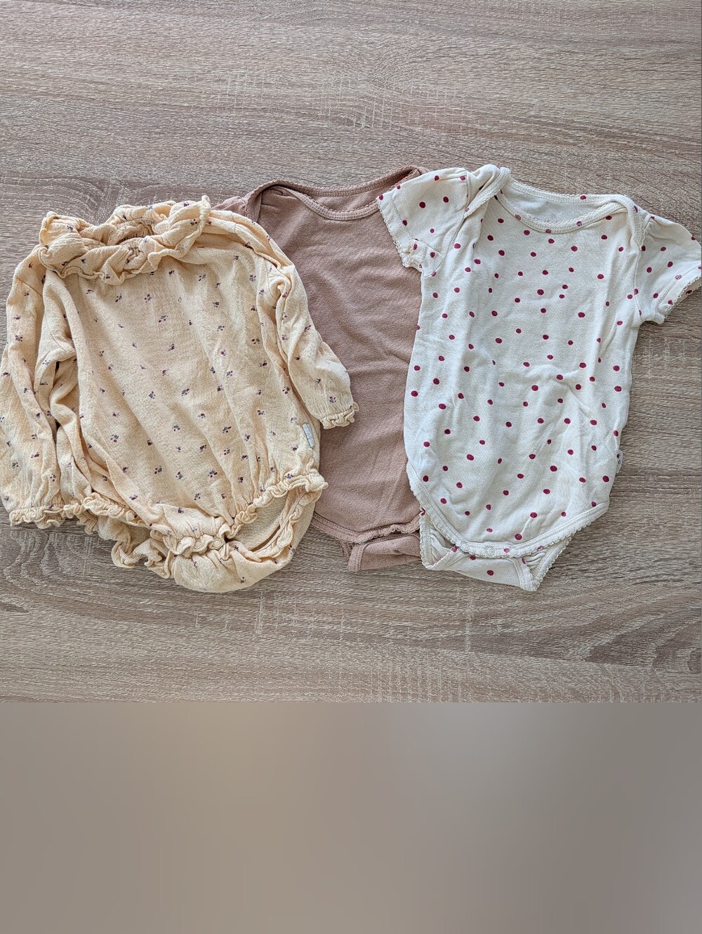 Konges Slojd Three-Pack Baby One-Piece Bodysuits